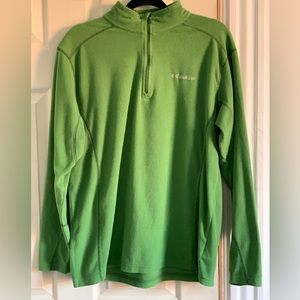 Columbia zip up top